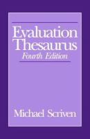 Evaluation thesaurus /