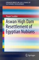 Aswan High Dam Resettlement of Egyptian Nubians