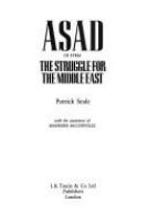 Asad of Syria : the struggle for the Middle East /