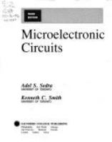 Microelectronic circuits /
