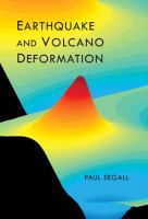 Earthquake and volcano deformation /