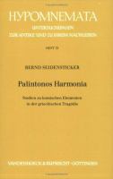 Palintonos harmonia : Studien zu komischen Elementen in der griechischen Tragodie /