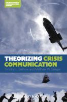 Theorizing crisis communication /