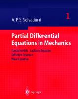 Partial differential equations in mechanics /