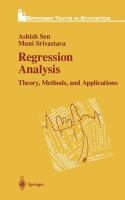 Regression analysis : theory, methods and applications /