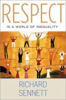 Respect in a world of inequality /