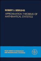 Approximation theorems of mathematical statistics /