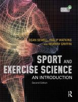 Sport and exercise science : an introduction /