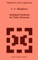 Multigrid methods for finite elements /