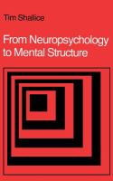 From neuropsychology to mental structure /