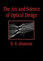 The art and science of optical design /