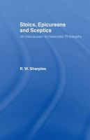 Stoics, Epicureans and Sceptics : an introduction to Hellenistic philosophy /