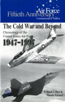 The cold war and beyond : chronology of the United States Air Force, 1947-1997 /