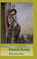 The Cambridge introduction to French poetry /
