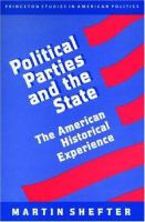 Political parties and the state : the American historical experience /