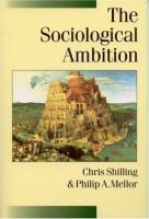 The sociological ambition : elementary forms of social and moral life /