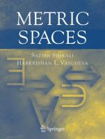 Metric spaces /