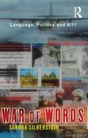 War of words : language, politics and 9/11 /