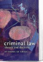Criminal law : theory and doctrine /