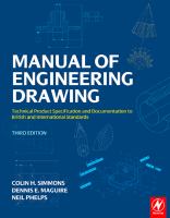 Manual of engineering drawing