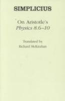 On Aristotle Physics 8.6-10 /