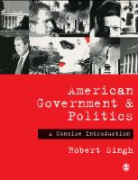 American government and politics : a concise introduction /