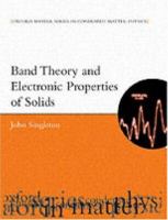 Band theory and electronic properties of solids /