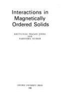 Interactions in magnetically ordered solids /