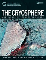 The cryosphere and global environmental change /