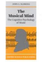 The musical mind : the cognitive psychology of music /