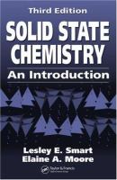 Solid state chemistry : an introduction /