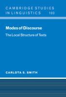 Modes of discourse : the local structure of texts /