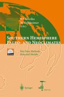 Southern Hemisphere paleo- and neoclimates : key sites, methods, data and models /