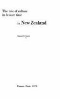 The role of culture in leisure time in New Zealand /