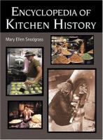 Encyclopedia of kitchen history