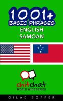 1001+ basic phrases : English-Samoan.