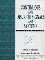 Continuous and discrete signals and systems /