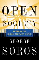 Open society : reforming global capitalism /