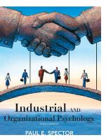 Industrial and organizational psychology : research and practice /