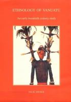 Ethnology of Vanuatu : an early twentieth century study /