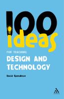 100 ideas for teaching design and technology
