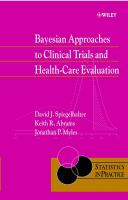 Bayesian approaches to clinical trials and health-care evaluation /