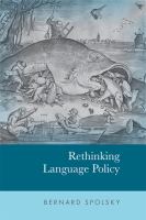 Rethinking language policy /