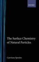 The surface chemistry of natural particles /