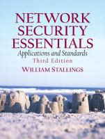 Network security essentials : applications and standards /
