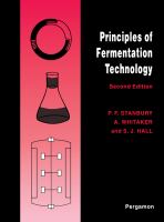 Principles of fermentation technology /