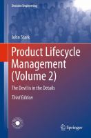 Product Lifecycle Management (Volume 2) The Devil is in the Details /