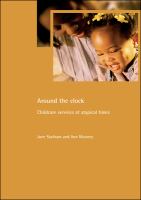 Around the clock : childcare services at atypical times /