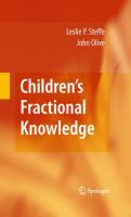 Children's fractional knowledge /