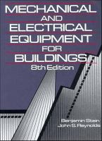 Mechanical and electrical equipment for buildings /